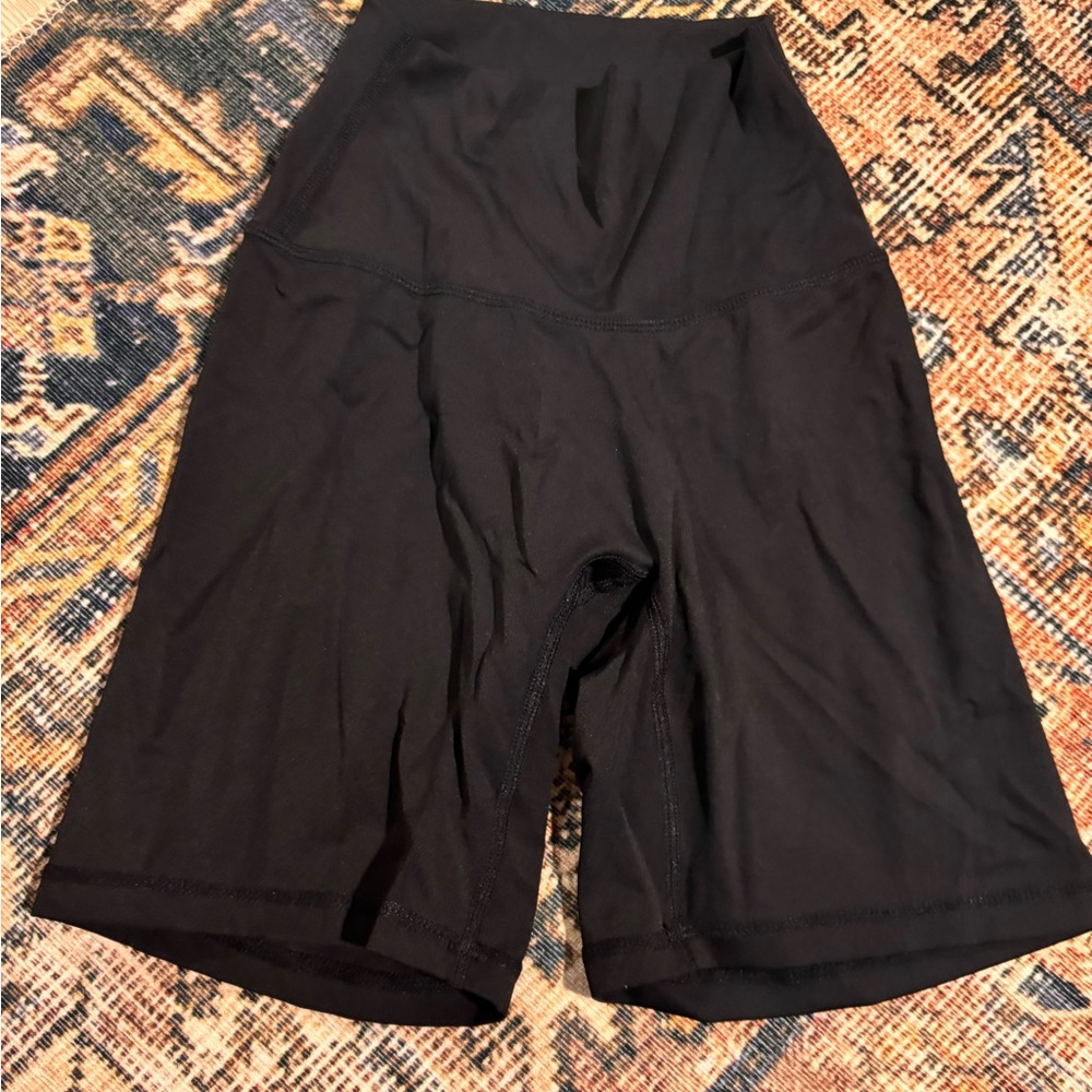 NVGTN XS Black High-Waisted Biker Shorts - Picture 2 of 2